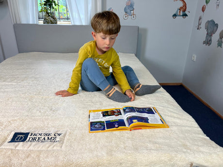 House Of dreamz - Organic Cotton and Natural Latex Mattress Topper - House Of Dreamz